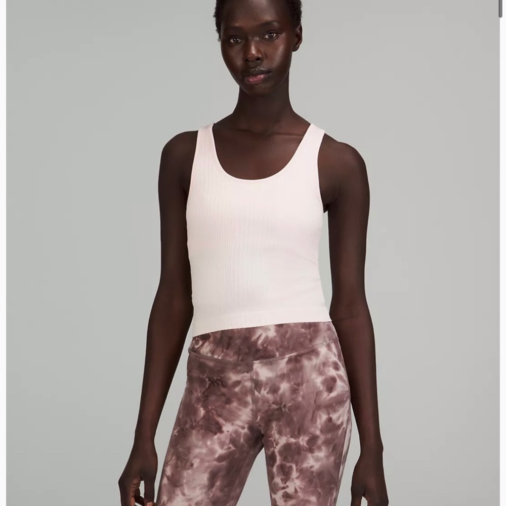 Lululemon Ebb Street Cropped Tank